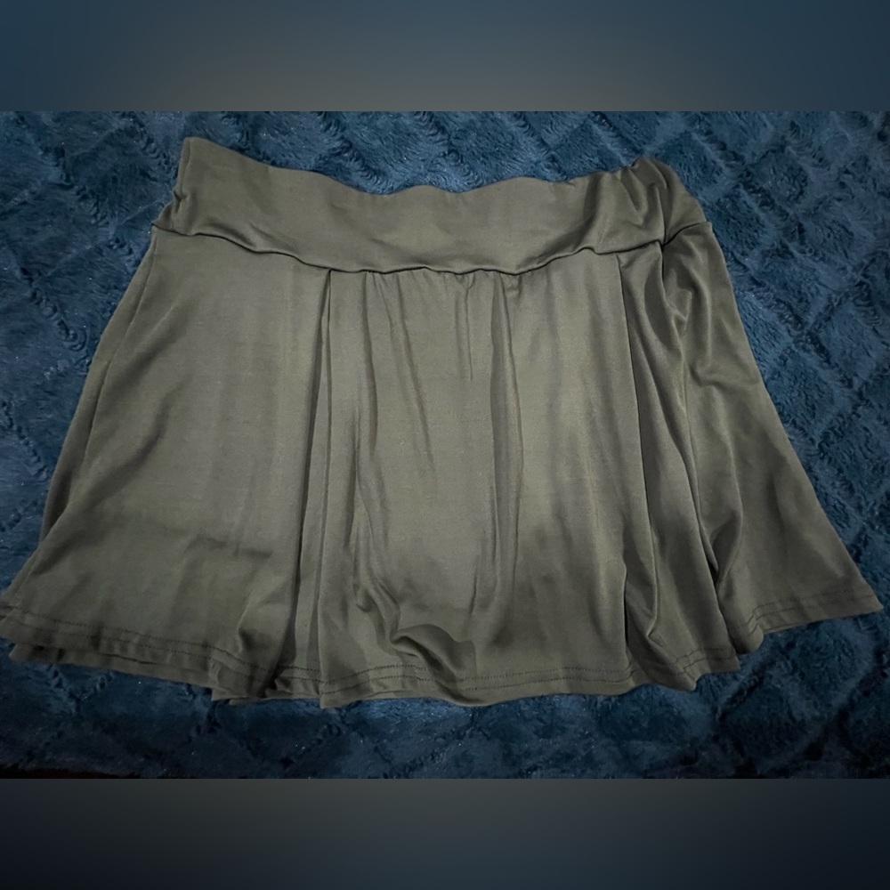 Olive Green Skirt